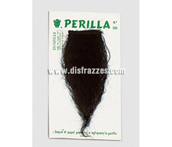 Perilla negra adhesiva pequeña negra. El complemento ideal para tu disfraz de chino, o pirata.
