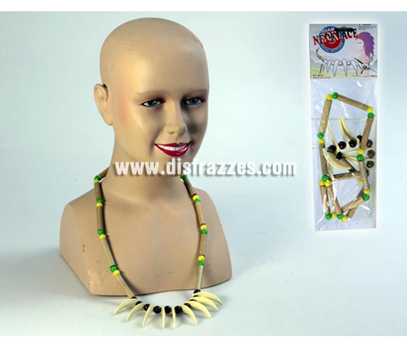 Collar Indio para Carnavales. Ideal como complemento de tu disfraz de Indio para Carnaval para ir de Fiesta a Pubs, Discotecas, Casas particulares, Restaurantes o Colegios y ayudar a crear un ambiente Carnavalesco y Festivo propio de la Fiesta de Carnavales.
¡¡Compra el complemento para tu disfraz de Carnaval en nuestra tienda de disfraces, será divertido!!
