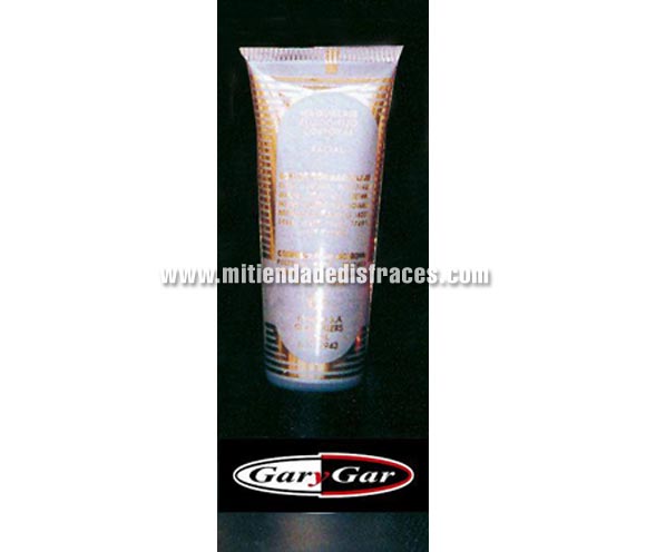 Tubo maquillaje en gel Plata 20 cc.