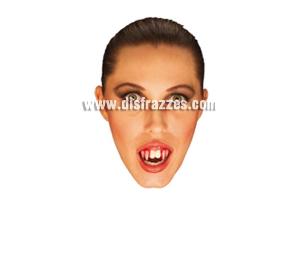 Dientes vampiro sangrantes para Halloween. Artículo de Maquillaje ideal para caracterizarte en Carnaval, en Halloween o en cualquier fecha del año que tengas ocasión para ir de Fiesta a Pubs, Discotecas, Casas particulares, Restaurantes o Colegios y ayudar a crear un ambiente Festivo propio de la Fiesta a la que acudas.
¡¡Compra el maquillaje para tu disfraz de Carnaval o de Halloween en nuestra tienda de disfraces, será divertido!!
