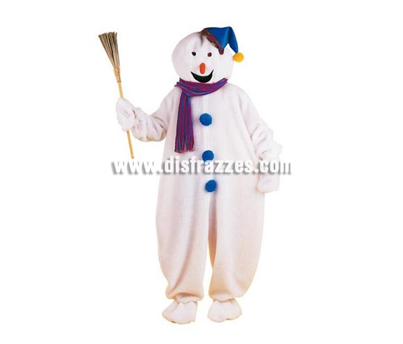 Disfraz de Muñeco de Nieve adulto Deluxe para Navidad. Alta calidad. Hecho en España. Disponible en varias tallas. Incluye cabeza con gorro, traje completo y bufanda. Escoba NO incluida. Éste disfraz de Navidad es ideal para la época Navideña en la que los niños hacen teatros de Belenes e interpretan canciones tradicionales en los Colegios y se comienzan a preparar las Fiestas en las que Reina la Paz y la Unidad. Disfrazándote con un disfraz para Navidad, o disfrazando a tus hijos con disfraces de Navidad, ayudas a crear ese ambiente mágico en el que los peques se sienten protagonistas y sienten el auténtico Espíritu Navideño que entre todos debemos crear.
¡¡Compra tu disfraz para Navidad en nuestra tienda de disfraces, será divertido!!
