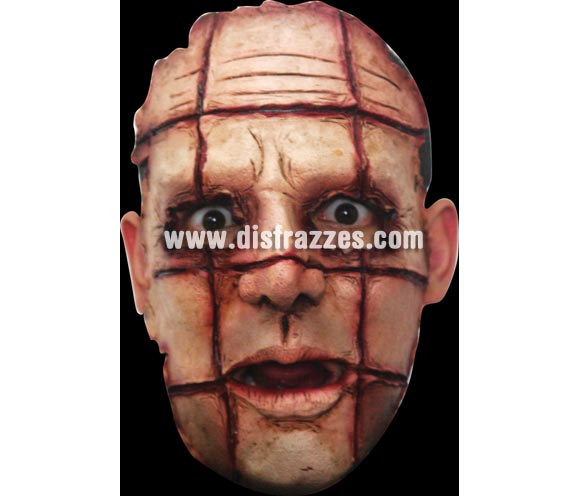 Máscara (6) de media cara de Asesino en serie de látex. Alta calidad. Fabricada en látex artesanalmente por una empresa que realiza efectos especiales para Hollywood. Máscara o Careta de Halloween ideal para ir de Fiesta la Noche de las Brujas a Pubs, Discotecas, Casas particulares o Restaurantes y ayudar a crear un ambiente terrorífico y tenebroso en la Fiesta de Halloween. ¡¡Compra tu careta o tu máscara para Halloween en nuestra tienda de disfraces, será divertido!!