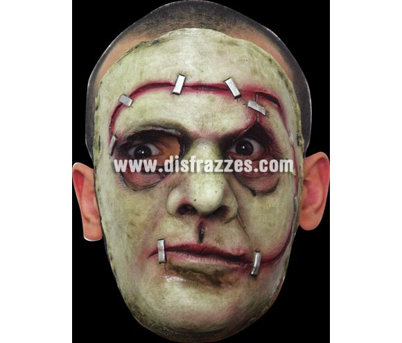 Máscara (7) de media cara de Asesino en serie de látex. Alta calidad. Fabricada en látex artesanalmente por una empresa que realiza efectos especiales para Hollywood. Máscara o Careta de Halloween ideal para ir de Fiesta la Noche de las Brujas a Pubs, Discotecas, Casas particulares o Restaurantes y ayudar a crear un ambiente terrorífico y tenebroso en la Fiesta de Halloween. ¡¡Compra tu careta o tu máscara para Halloween en nuestra tienda de disfraces, será divertido!!