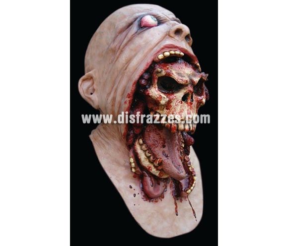Máscara de Blurp Charlie de látex para Halloween. Alta calidad. Fabricada en látex artesanalmente por una empresa que hacen efectos especiales para Hollywood. Máscara de Zombie poseido por el demonio. Máscara o Careta de Halloween ideal para ir de Fiesta la Noche de las Brujas a Pubs, Discotecas, Casas particulares o Restaurantes y ayudar a crear un ambiente terrorífico y tenebroso en la Fiesta de Halloween.
¡¡Compra tu careta o tu máscara para Halloween en nuestra tienda de disfraces, será divertido!!
