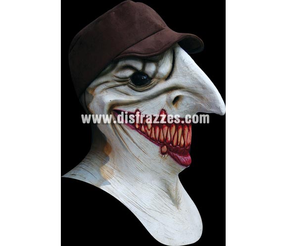 Máscara de Sharky para Halloween. Alta calidad. Fabricada en látex artesanalmente por una empresa que hacen efectos especiales para Hollywood. Máscara de Hombre-Tiburón. Máscara o Careta de Halloween ideal para ir de Fiesta la Noche de las Brujas a Pubs, Discotecas, Casas particulares o Restaurantes y ayudar a crear un ambiente terrorífico y tenebroso en la Fiesta de Halloween.
¡¡Compra tu careta o tu máscara para Halloween en nuestra tienda de disfraces, será divertido!!

