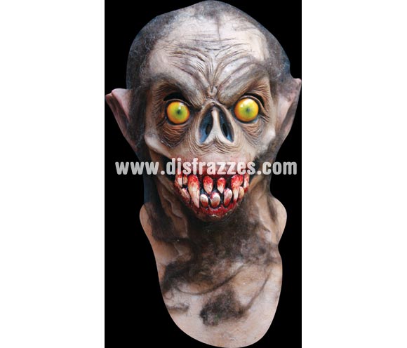 Máscara de Cavernas para Halloween. Máscara de Mono de las cavernas. Alta calidad. Fabricada en látex artesanalmente por una empresa que realiza efectos especiales para Hollywood. Máscara o Careta de Halloween ideal para ir de Fiesta la Noche de las Brujas a Pubs, Discotecas, Casas particulares o Restaurantes y ayudar a crear un ambiente terrorífico y tenebroso en la Fiesta de Halloween. ¡¡Compra tu careta o tu máscara para Halloween en nuestra tienda de disfraces, será divertido!!