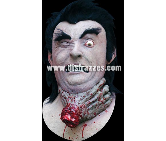 Máscara de Huged para Halloween. Máscara de Zombie Ahorcado. Alta calidad. Fabricada en látex artesanalmente por una empresa que realiza efectos especiales para Hollywood. Máscara o Careta de Halloween ideal para ir de Fiesta la Noche de las Brujas a Pubs, Discotecas, Casas particulares o Restaurantes y ayudar a crear un ambiente terrorífico y tenebroso en la Fiesta de Halloween. ¡¡Compra tu careta o tu máscara para Halloween en nuestra tienda de disfraces, será divertido!!