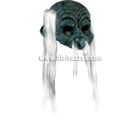 Máscara Open Wizard para Halloween. Media máscara de Mago. Alta calidad. Fabricada en látex artesanalmente por una empresa que realiza efectos especiales para Hollywood. Máscara o Careta de Halloween ideal para ir de Fiesta la Noche de las Brujas a Pubs, Discotecas, Casas particulares o Restaurantes y ayudar a crear un ambiente terrorífico y tenebroso en la Fiesta de Halloween. ¡¡Compra tu careta o tu máscara para Halloween en nuestra tienda de disfraces, será divertido!!