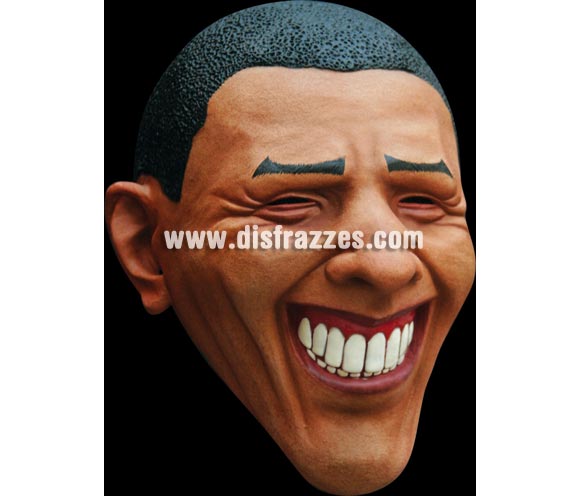 Máscara de Obama para Halloween. Alta calidad. Fabricada en látex artesanalmente por una empresa que hacen efectos especiales para Hollywood. Máscara o Careta de Halloween ideal para ir de Fiesta la Noche de las Brujas a Pubs, Discotecas, Casas particulares o Restaurantes y ayudar a crear un ambiente terrorífico y tenebroso en la Fiesta de Halloween.
¡¡Compra tu careta o tu máscara para Halloween en nuestra tienda de disfraces, será divertido!!
