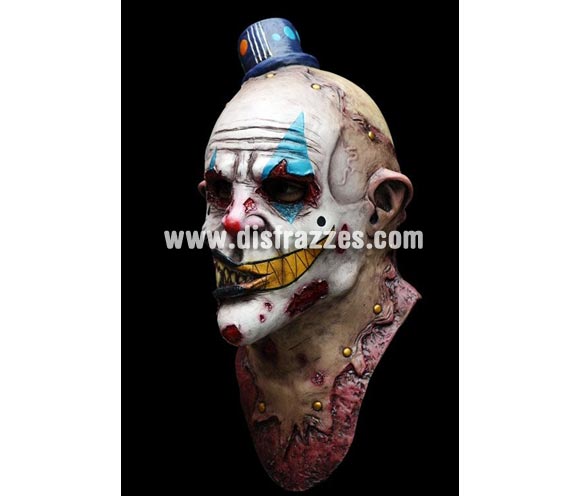Máscara de Mime Zack para Halloween. Alta calidad. Fabricada en látex artesanalmente por una empresa que hacen efectos especiales para Hollywood. Máscara de Payaso Asesino. Máscara o Careta de Halloween ideal para ir de Fiesta la Noche de las Brujas a Pubs, Discotecas, Casas particulares o Restaurantes y ayudar a crear un ambiente terrorífico y tenebroso en la Fiesta de Halloween.
¡¡Compra tu careta o tu máscara para Halloween en nuestra tienda de disfraces, será divertido!!
