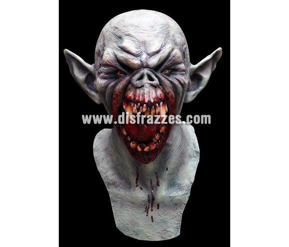 Máscara de Bloody Drac para Halloween. Alta calidad. Fabricada en látex artesanalmente por una empresa que hace efectos especiales para Hollywood. Máscara de Demonio Vampiro Zombie asesino. Máscara o Careta de Halloween ideal para ir de Fiesta la Noche de las Brujas a Pubs, Discotecas, Casas particulares o Restaurantes y ayudar a crear un ambiente terrorífico y tenebroso en la Fiesta de Halloween.
¡¡Compra tu careta o tu máscara para Halloween en nuestra tienda de disfraces, será divertido!!
