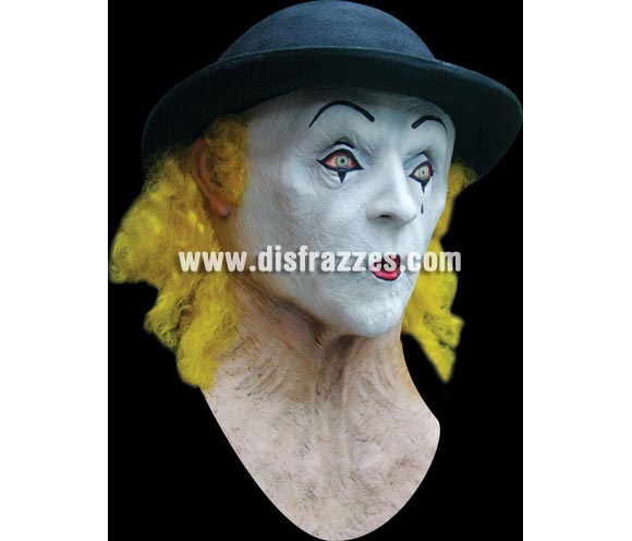 Máscara de Mime Marceau para Halloween. Alta calidad. Fabricada en látex artesanalmente por una empresa que hace efectos especiales para Hollywood. Máscara de cabeza entera. Máscara de Mimo. Máscara o Careta de Halloween ideal para ir de Fiesta la Noche de las Brujas a Pubs, Discotecas, Casas particulares o Restaurantes y ayudar a crear un ambiente terrorífico y tenebroso en la Fiesta de Halloween.
¡¡Compra tu careta o tu máscara para Halloween en nuestra tienda de disfraces, será divertido!!
