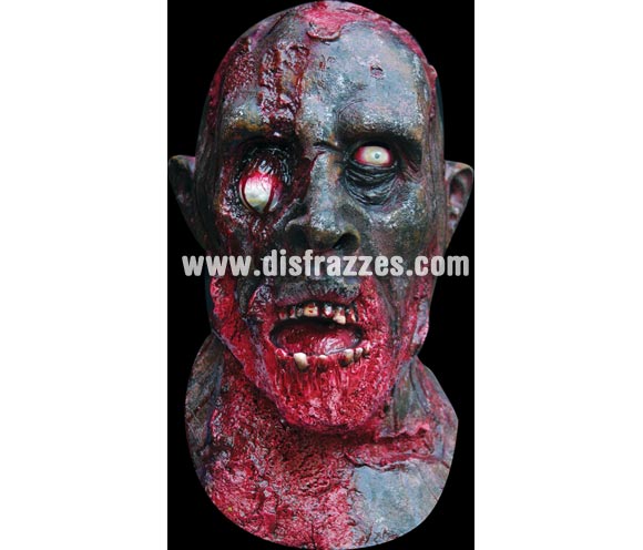 Máscara de Putrid para Halloween. Alta calidad. Fabricada en látex artesanalmente por una empresa que hace efectos especiales para Hollywood. Máscara de Zombie podrido. Máscara o Careta de Halloween ideal para ir de Fiesta la Noche de las Brujas a Pubs, Discotecas, Casas particulares o Restaurantes y ayudar a crear un ambiente terrorífico y tenebroso en la Fiesta de Halloween.
¡¡Compra tu careta o tu máscara para Halloween en nuestra tienda de disfraces, será divertido!!
