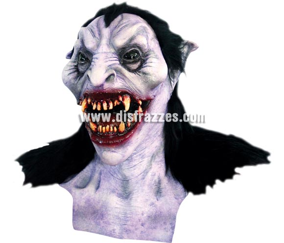 Máscara de Vladimir para Halloween. Alta calidad. Fabricada en látex artesanalmente por una empresa que hace efectos especiales para Hollywood. Máscara de Vampiro Vladimir de cabeza entera. Máscara o Careta de Halloween ideal para ir de Fiesta la Noche de las Brujas a Pubs, Discotecas, Casas particulares o Restaurantes y ayudar a crear un ambiente terrorífico y tenebroso en la Fiesta de Halloween.
¡¡Compra tu careta o tu máscara para Halloween en nuestra tienda de disfraces, será divertido!!
