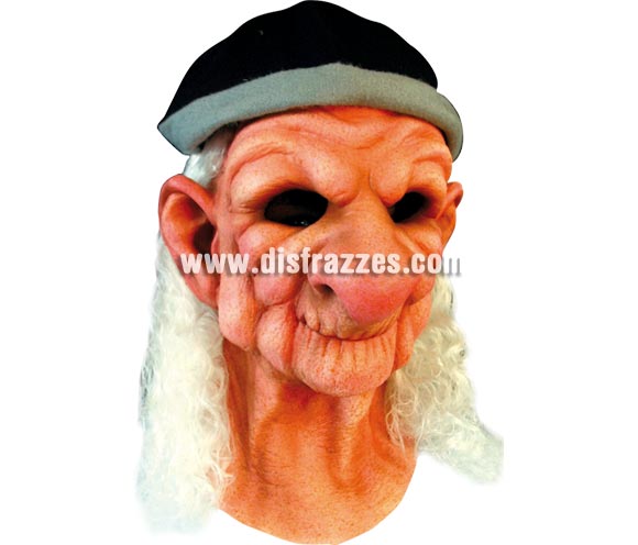 Máscara de Geri para Halloween. Máscara de cabeza entera. Alta calidad. Fabricada en látex artesanalmente por una empresa que realiza efectos especiales para Hollywood. Máscara o Careta de Halloween ideal para ir de Fiesta la Noche de las Brujas a Pubs, Discotecas, Casas particulares o Restaurantes y ayudar a crear un ambiente terrorífico y tenebroso en la Fiesta de Halloween. ¡¡Compra tu careta o tu máscara para Halloween en nuestra tienda de disfraces, será divertido!!