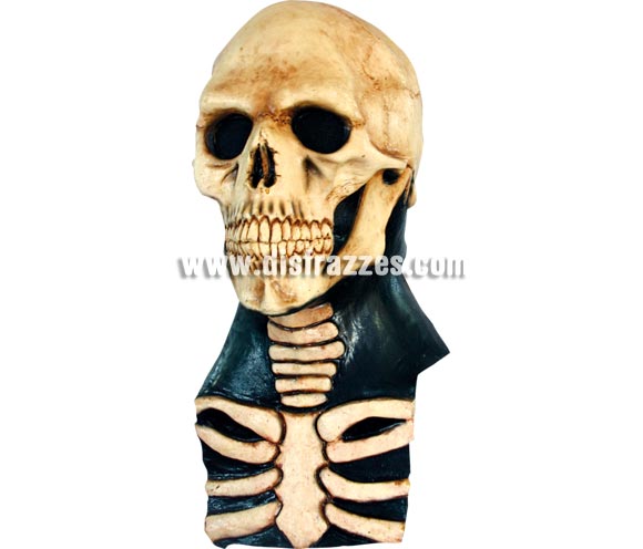 Máscara de La Flaca para Halloween. Alta calidad. Fabricada en látex artesanalmente por una empresa que hace efectos especiales para Hollywood. Máscara de cabeza entera. Máscara o Careta de Halloween ideal para ir de Fiesta la Noche de las Brujas a Pubs, Discotecas, Casas particulares o Restaurantes y ayudar a crear un ambiente terrorífico y tenebroso en la Fiesta de Halloween.
¡¡Compra tu careta o tu máscara para Halloween en nuestra tienda de disfraces, será divertido!!
