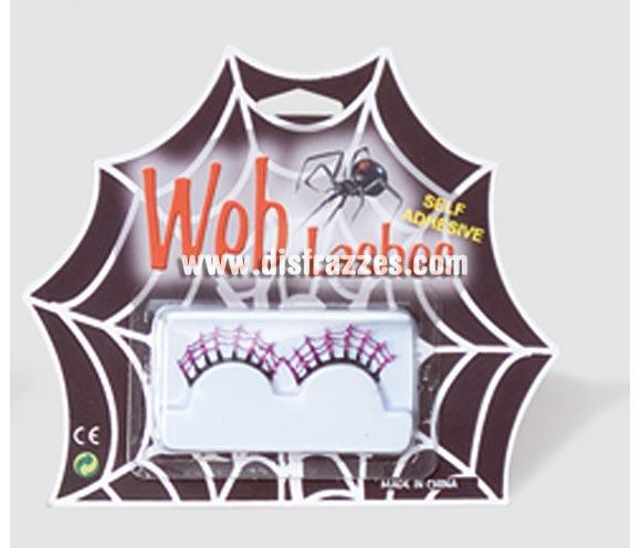 Pestañas Telaraña fantasía adhesivas. Ideal como complemento de tu disfraz de Halloween para ir de Fiesta a Pub's, Discotecas, Casas particulares o Restaurantes y ayudar a crear un ambiente terrorífico y tenebroso en Halloween.
¡¡¡PRÓXIMA RECEPCIÓN DE ÉSTE ARTÍCULO A PARTIR DE SEPTIEMBRE DE 2010!!!

