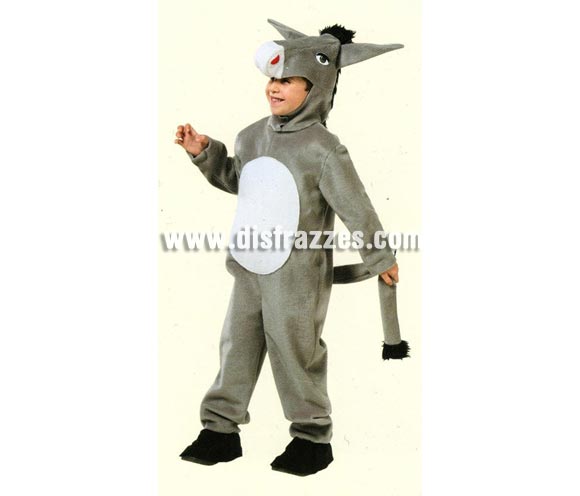 Disfraz de Burro, Burra o Burrita Adulto. Talla Universal para adultos. Tela de fieltro. Es como el de la foto pero en talla de adultos. Disfraz de Mula para el Belén. Éste traje de Navidad es ideal para la época Navideña en la que los niños hacen teatros de Belenes e interpretan canciones tradicionales en los Colegios y se comienzan a preparar las Fiestas en las que Reina la Paz y la Unidad. Disfrazándote con un disfraz para Navidad, o disfrazando a tus hijos con disfraces de Navidad, ayudas a crear ese ambiente mágico en el que los peques se sienten protagonistas y sienten el auténtico Espíritu Navideño que entre todos debemos crear.
¡¡Compra tu disfraz para Navidad en nuestra tienda de disfraces, será divertido!!
