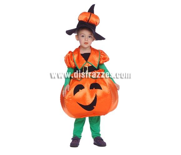 Disfraz de Calabaza Baby infantil. Talla de 1 a 2 años. Incluye sombrero. Éste disfraz de Halloween es ideal para celebrar la Fiesta de la Noche de las Brujas cada vez más arraigada en nuestro País en Pub's, Discotecas, Casas particulares,  Restaurantes o Colegios y ayudar a crear un ambiente terrorífico y tenebroso indispensable para la Noche de Halloween la cual se celebra la víspera de Todos los Santos.
¡¡Cómpranos tu disfraz para Halloween, será divertido!!
