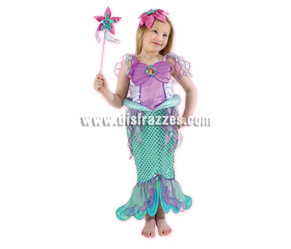 Disfraz de la Sirenita para niña. Disfraz de la Princesa Ariel. Talla de 9 a 10 años. Incluye vestido, diadema y varita. Disfraz con licencia Disney ideal para regalar.
Éste disfraz es ideal para Carnaval y para regalar en Navidad, en Reyes Magos, para un Cumpleaños o en cualquier ocasión del año. Con éste disfraz harás un regalo diferente y que seguro que a los peques les encantará y hará que desarrollen su imaginación y que jueguen haciendo valer su fantasía. 
¡¡Compra tu disfraz para Carnaval o para regalar en Navidad o en Reyes Magos en nuestra tienda de disfraces, será divertido!!
