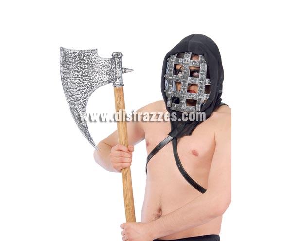 Hacha verdugo 76 cm. Ideal como complemento de tu disfraz para Carnaval y también de Halloween, tanto como complemento, como para decoración.