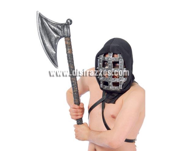 Hacha medieval 76 cm. Ideal como complemento de tu disfraz para Carnaval para ir de Fiesta a Pub's, Discotecas, Casas particulares, Restaurantes o Colegios y ayudar a crear un ambiente Carnavalesco y Festivo propio de la Fiesta de Carnavales.
¡¡Compra tu complemento para el disfraz de Carnaval en nuestra tienda de disfraces, será divertido!!
