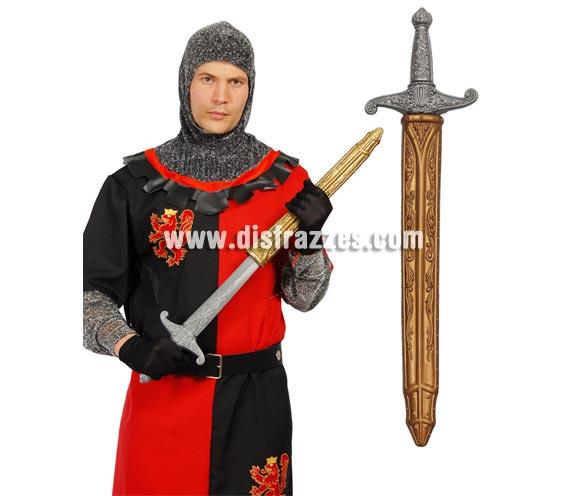 Espada de Caballero Medieval de 51 cm. Espada de bárbaro de 51 cm. Ideal como complemento de tu disfraz para Carnaval para ir de Fiesta a Pub's, Discotecas, Casas particulares, Restaurantes o Colegios y ayudar a crear un ambiente Carnavalesco y Festivo propio de la Fiesta de Carnavales.
¡¡Compra tu complemento para el disfraz de Carnaval en nuestra tienda de disfraces, será divertido!!
