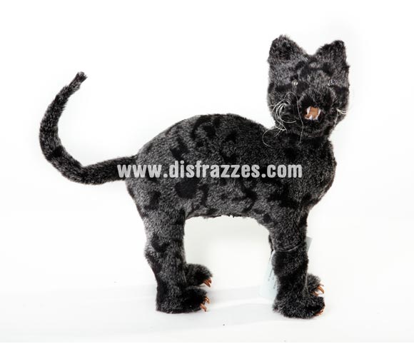 Gato gris atigrado con Luz en los ojos de 24,5x9x19cm. para Halloween. Artículo muy apropiado para decoración de Halloween en Discotecas, Pubs, Restaurantes, Colegios y Casas particulares y así crear un ambiente terrorífico y tenebroso típico de la Fiesta de Halloween cada vez más seguida por todos.
¡¡Compra la decoración para Halloween en nuestra tienda de disfraces, será divertido!!
