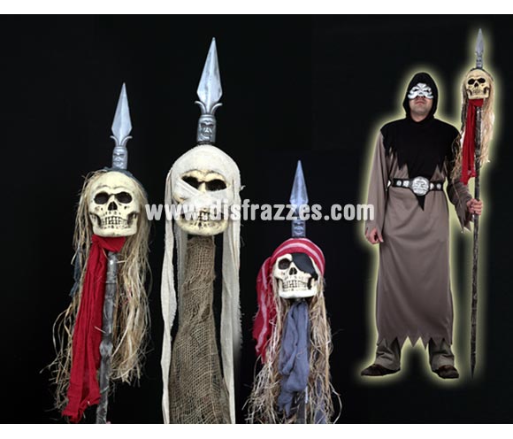 Lanza Atravesando Craneo 200x18x19 cm. para Halloween. Cuatro modelos surtidos. Precio por unidad. Artículo muy apropiado para decoración de Halloween en Discotecas, Pubs, Restaurantes, Colegios y Casas particulares y así crear un ambiente terrorífico y tenebroso típico de la Fiesta de Halloween cada vez más seguida por todos.
¡¡Compra la decoración para Halloween en nuestra tienda de disfraces, será divertido!!

