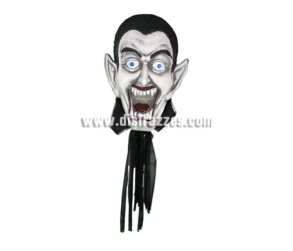 Vampiro Colgante de 50 x 36 cm. para Halloween. Artículo muy apropiado para decoración de Halloween en Discotecas, Pub's, Restaurantes, Colegios y Casas particulares y así crear un ambiente terrorífico y tenebroso típico de la Fiesta de Halloween cada vez más seguida por todos.
¡¡Compra la decoración para Halloween en nuestra tienda de disfraces, será divertido!!
