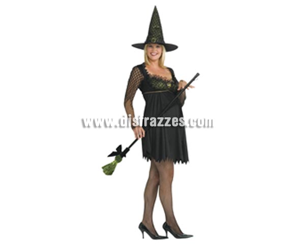 Disfraz de Bruja Pre-Mamá para Halloween. Incluye vestido y sombrero. Disfraz de BatGirl adulta para Halloween o Carnaval. Talla M. Incluye vestido con capa, guantes, antifaz, cinturón y cubrebotas de vinilo. Éste disfraz de Halloween es ideal para celebrar la Fiesta de la Noche de las Brujas en Pubs, Discotecas, Casas particulares,  Restaurantes o Colegios y ayudar a crear un ambiente terrorífico y tenebroso indispensable para la Noche de Halloween la cual se celebra la víspera de Todos los Santos.
¡¡Compra tu disfraz para Halloween en nuestra tienda de disfraces, será divertido!!
