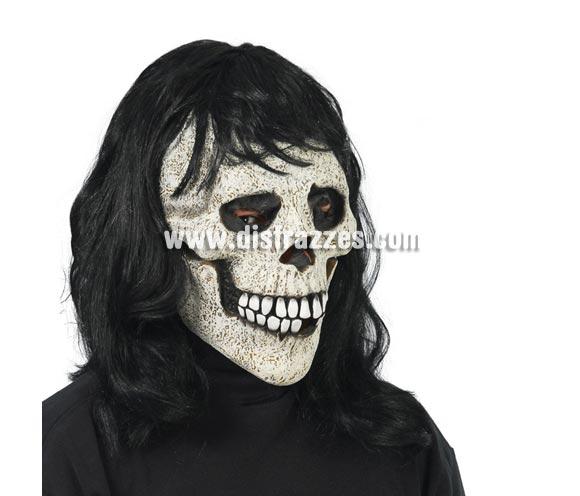 Máscara o Careta de Calavera con pelo muy negro para Halloween. Ideal como complemento de tu disfraz de Halloween para ir de Fiesta a Pub's, Discotecas, Casas particulares o Restaurantes y ayudar a crear un ambiente terrorífico y tenebroso en la Fiesta de Halloween.
¡¡¡PRÓXIMA RECEPCIÓN DE ÉSTE ARTÍCULO A PARTIR DE SEPTIEMBRE DE 2010!!!

