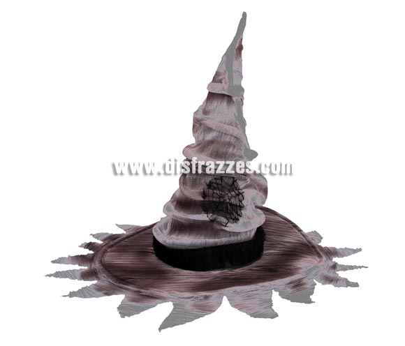 Sombrero de Bruja tela de araña blanca para Halloween. Ideal como complemento de tu disfraz de Halloween para ir de Fiesta a Pub's, Discotecas, Casas particulares o Restaurantes y ayudar a crear un ambiente terrorífico y tenebroso en la Fiesta de Halloween.
¡¡Compra los complementos de tu disfraz para Halloween en nuestra tienda de disfraces, será divertido!!
