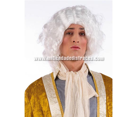 Peluca Época Eduard deluxe. Alta calidad. Talla universal.