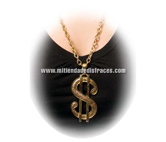 Collar símbolo del Dollar Deluxe.