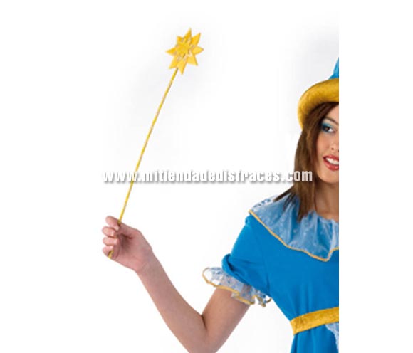 Varita amarilla estrella deluxe.