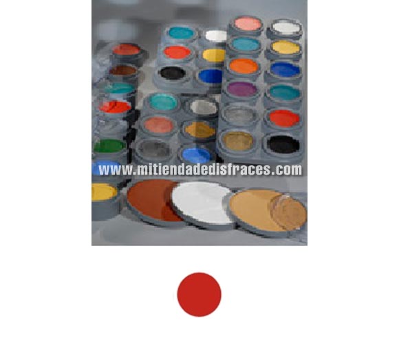 Maquillaje al agua (water makr-up 505), de 15 ml. Color rojo profundo.
-Fácil de usar (como acuarelas).
-Se quita con agua y jabón.
-Antialérgico.
