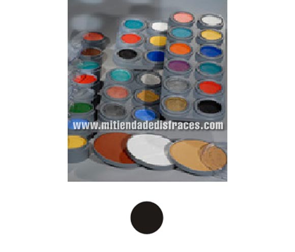 Maquillaje al agua (water make-up 101), de 15 ml. Color negro.
-Fácil de usar (como acuarelas).
-Se quita con agua y jabón.
-Antialérgico.