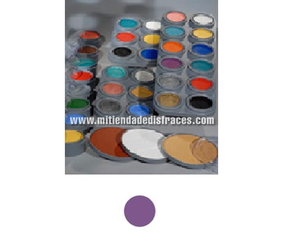 Maquillaje al agua (water make-up 602), de 15 ml. Color lila.
-Fácil de usar (como acuarelas).
-Se quita con agua y jabón.
-Antialérgico.
