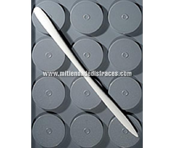 Espatula Dermawax, para trabajar la carne artificial. 17 cm.