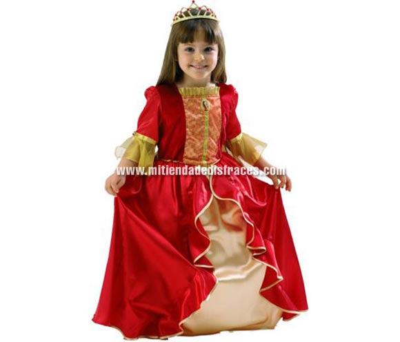 Disfraz de Bella de Fiesta. Talla de 9 a 10 años. Incluye corona y vestido. Disfraz con licencia Disney ideal para regalo.