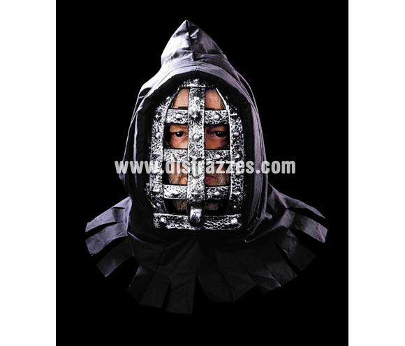 Máscara de Hierro con Capucha para Halloween. Máscara o Careta de Halloween ideal para ir de Fiesta la Noche de las Brujas a Pubs, Discotecas, Casas particulares o Restaurantes y ayudar a crear un ambiente terrorífico y tenebroso en la Fiesta de Halloween.
¡¡Compra tu careta o tu máscara para Halloween en nuestra tienda de disfraces, será divertido!!
