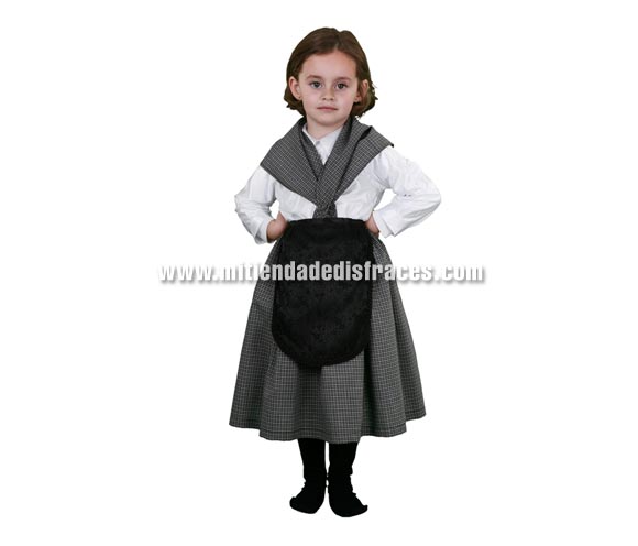 Disfraz de Castañera o Vieja para niña. Talla de 10 a 12 años. Incluye pañuelo, delantal, vestido. Éste disfraz de Navidad es ideal para la época Navideña en la que los niños hacen teatros de Belenes e interpretan canciones tradicionales en los Colegios y se comienzan a preparar las Fiestas en las que Reina la Paz y la Unidad. Disfrazándote con un disfraz para Navidad, o disfrazando a tus hijos con disfraces de Navidad, ayudas a crear ese ambiente mágico en el que los peques se sienten protagonistas y ven el auténtico Espíritu Navideño que entre todos debemos crear.
¡¡Compra tu disfraz para Navidad en nuestra tienda de disfraces, será divertido!!
