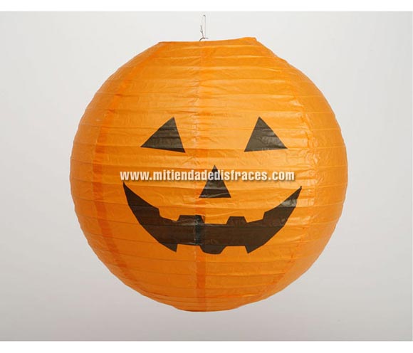 Farolillo sin luz Calabaza 41 cm.