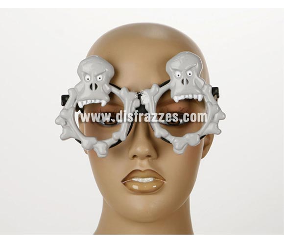 Gafas sin cristales esqueletos para Halloween. Ideal como complemento de tu disfraz de Halloween para ir de Fiesta a Pub's, Discotecas, Casas particulares o Restaurantes y ayudar a crear un ambiente terrorífico y tenebroso en la Fiesta de Halloween.
¡¡Compra los complementos de tu disfraz para Halloween en nuestra tienda de disfraces, será divertido!!
