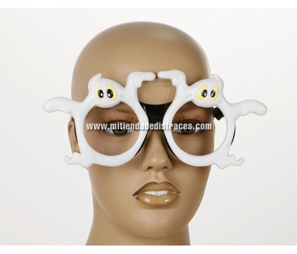 Gafas sin cristales Fantasmas. El complementos ideal para Halloween.