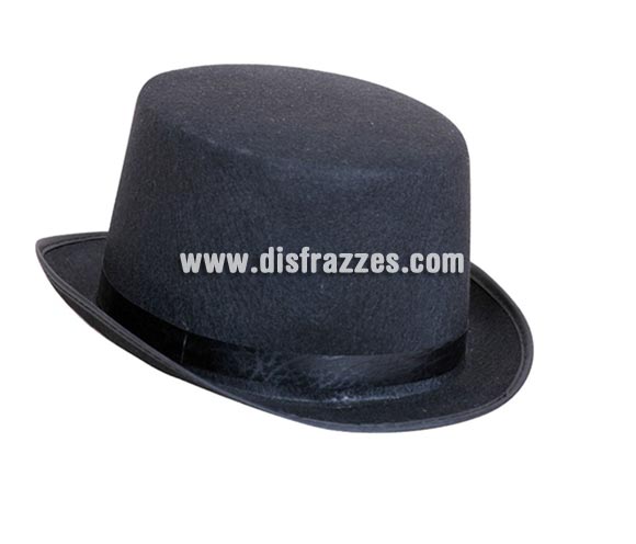 Sombrero de copa fieltro negro o Chistera negra adultos para Carnaval. Ideal como complemento de tu disfraz para Carnaval para ir de Fiesta a Pubs, Discotecas, Casas particulares, Restaurantes o Colegios y ayudar a crear un ambiente Carnavalesco y Festivo propio de la Fiesta de Carnavales.
¡¡Compra el complemento para tu disfraz de Carnaval en nuestra tienda de disfraces, será divertido!!
