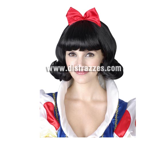 Peluca de Blancanieves morena para Carnaval. Talla Universal adultos. Ideal como complemento de tu disfraz para Carnaval para ir de Fiesta a Pubs, Discotecas, Casas particulares, Restaurantes o Colegios y ayudar a crear un ambiente Carnavalesco y Festivo propio de la Fiesta de Carnavales.
¡¡Compra el complemento para tu disfraz de Carnaval en nuestra tienda de disfraces, será divertido!!
