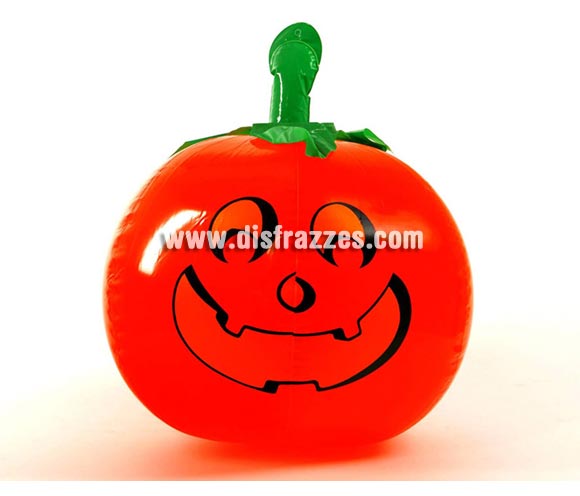 Calabaza hinchable de 76 cm. para Halloween. Artículo muy apropiado para decoración de Halloween en Discotecas, Pub's, Restaurantes, Colegios y Casas particulares y así crear un ambiente terrorífico y tenebroso típico de la Fiesta de Halloween cada vez más seguida por todos.
¡¡Compra la decoración para Halloween en nuestra tienda de disfraces, será divertido!!
