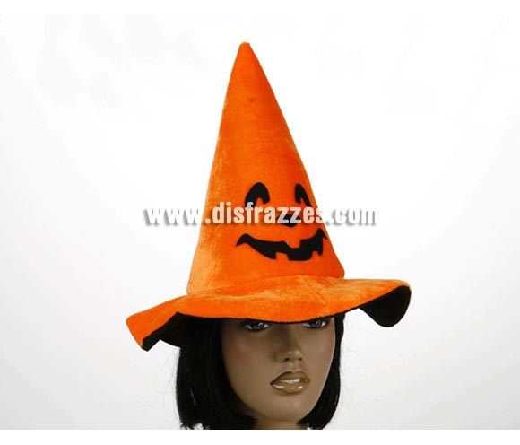 Sombrero de Bruja naranja Calabaza con Cascabel infantil para Halloween. Ideal como complemento de tu disfraz de Halloween para ir de Fiesta a Pub's, Discotecas, Casas particulares o Restaurantes y ayudar a crear un ambiente terrorífico y tenebroso en la Fiesta de Halloween.
¡¡Compra los complementos de tu disfraz para Halloween en nuestra tienda de disfraces, será divertido!!
